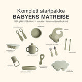 Startpakke - alt til babyens matreise - Pistasj
