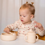 Barneskål i Silikon - Havre